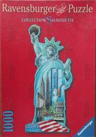 Ravensburger Freiheitsstatue - Silhouette - image du puzzle