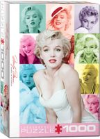 Eurographics Marilyn Monroe Color Portraits - puzzle image