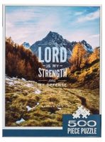 Christian Art Gifts The Lord is my Strength - puzzle image