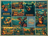 Whimsigo Cool By Nature (Colorado) - Puzzlebild