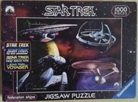 Ravensburger Star Trek - Federation Ships - image du puzzle