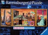 Ravensburger Schillerndes New York - Triptychon - image du puzzle