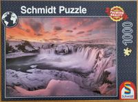 Schmidt Iceland, Godafoss Waterfall - image du puzzle