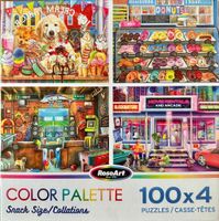 RoseArt Color Palette Multipack (Movie Rentals and Arcade) - puzzle image