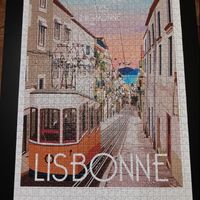La loutre T'es mignonne Lisbonne - パズル画像