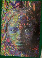 Grafika Face Art - Portrait of woman - パズル画像