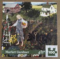New York Puzzle Company Market Gardener - puzzle image