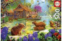 Educa Capybara Village - obrázek puzzlí