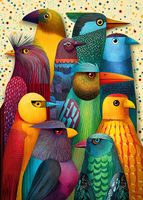 Cherry Pazzi birds club - puzzle image