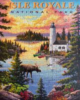 Boardwalk Isle Royale - puzzle image