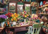 Ravensburger My Haven No. 13: Flower Arranger's Shed - obrázek puzzlí