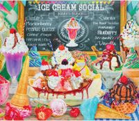 Milton Bradley Ice Cream Social - obrázek puzzlí