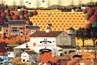 Buffalo Games Pumpkin Hollow - obrázek puzzlí