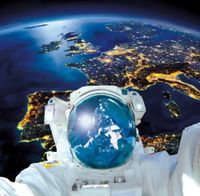 Buffalo Games Space Selfie - obrázek puzzlí