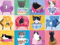 RoseArt Cats at Home - puzzle image