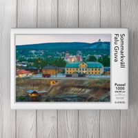 Sverigepussel Sommarkväll Falu Gruva - puzzle image