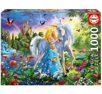 Educa The Princess and the Unicorn - puzzle image