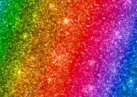 Enjoy Rainbow Glitter Gradient - puzzle image