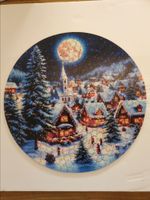 Holzpuzzle Winterlandschaft - puzzle image
