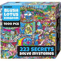 Quokka Blush Lotus Kingdom - puzzle image