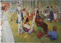 Ravensburger Breakfast in the Meadow -- Larsson - obrázek puzzlí