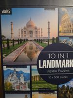 Professor Puzzle Landmarks Taj mahal - obrázek puzzlí