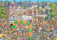 Jumbo Jan van Haasteren: Nijmegen 100 Years Host City of the 4Days Marches - obrázek puzzlí