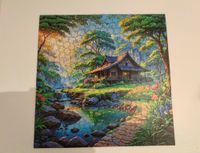 Holzpuzzle Holzhaus - puzzle image