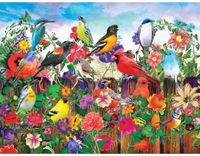 Cra-Z-Art Birds and Blooms - puzzle image