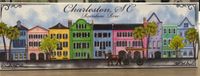 Charleston Postcard Co. Rainbow Row - obrázek puzzlí