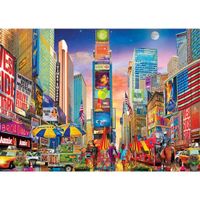 Masterpieces Travel Diary Broadway Times Square - obrázek puzzlí