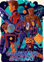 Buffalo Games It's Good To Have Friends - Guardians of the Galaxy Vol 3 - puzzle image