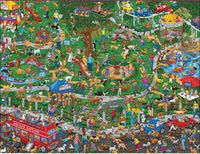 Springbok the dog park - puzzle image
