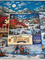 Masterpieces skating at fox mill pond - puzzle image
