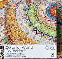KI Puzzles (Karmin International) Colorful Mosaic Flooring - Puzzlebild