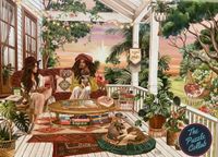 The Puzzle Collab Puzzle Verandah - puzzle image