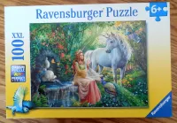 Ravensburger Princess and Unicorn - puzzle image