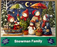 Made in China Snowman Family - puzzle image
