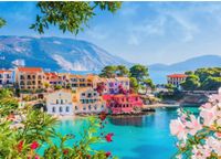 Alipson Colourful Village of Assos - Greece - obrázek puzzlí