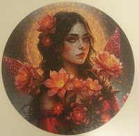 Bluebird Mysterious Beauty - puzzle image