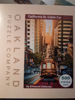 Oakland Puzzle Company California St. Cable Car - imagen del puzzle