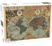 Tactic Old map of the world - puzzle image