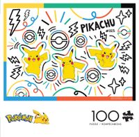 Buffalo Games Doodle Pikachu - puzzle image