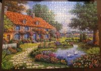 Aldi Idyllic Cottage - puzzle image