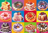 Biorgur Donuts - puzzle image