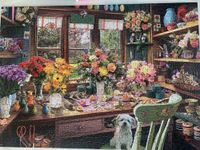 Ravensburger The flower arranger’s shed - obrázek puzzlí