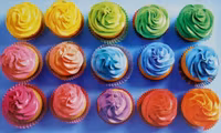 Rainbow Cupcakes