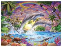 Masterpieces Fantasy Isle - puzzle image