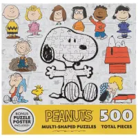 RoseArt Peanuts Multi-Shaped Puzzles - obrázek puzzlí
