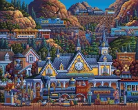 Dowdle Train Station - obrázek puzzlí